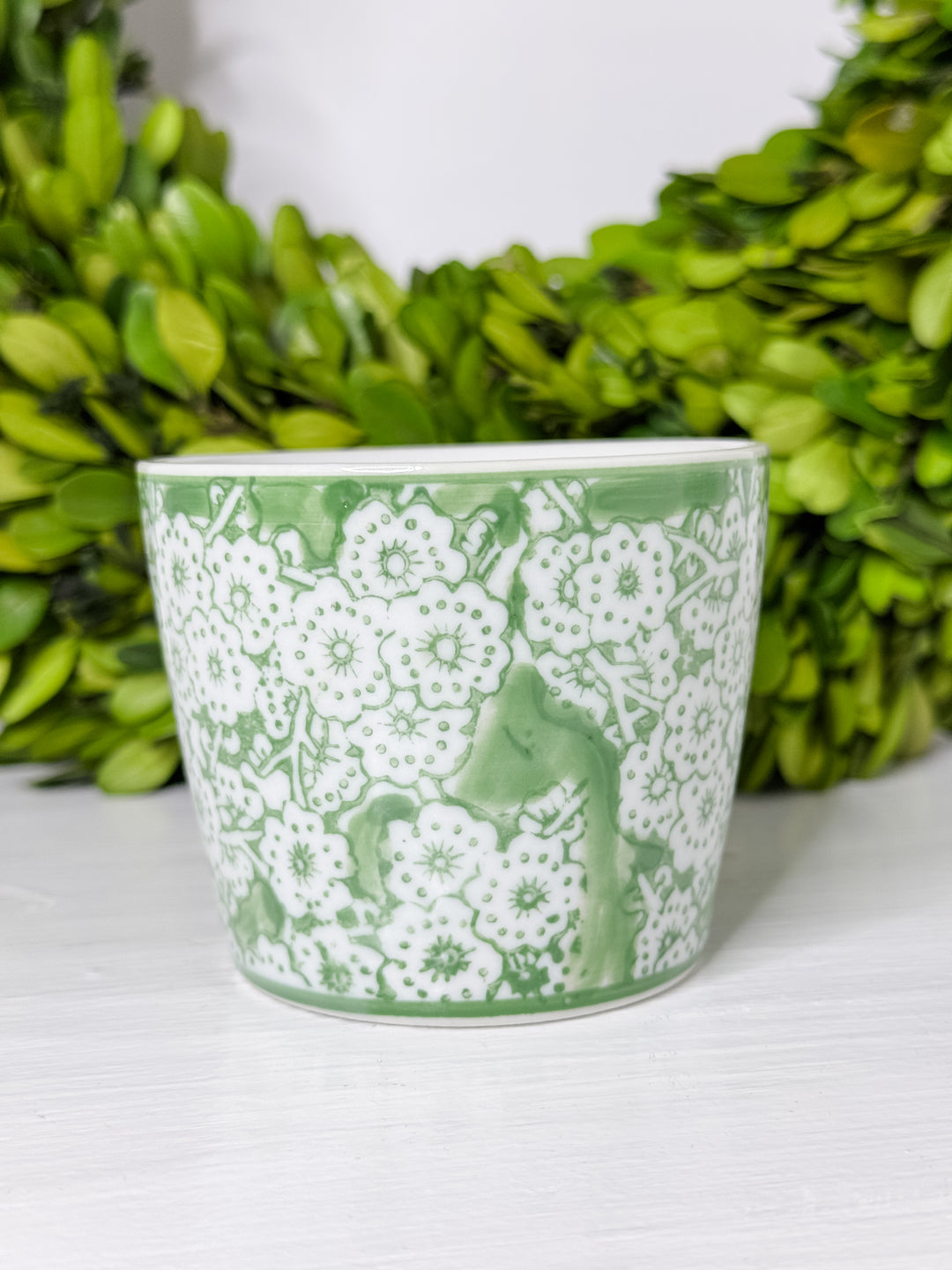 Countryside Green Cachepot