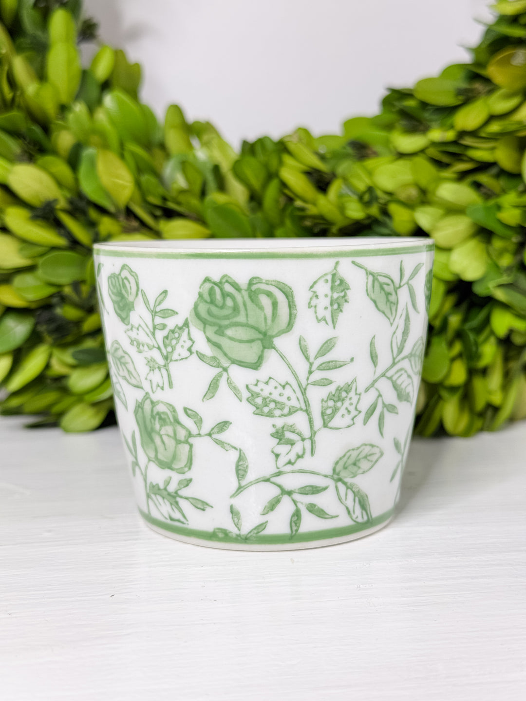 Countryside Green Cachepot