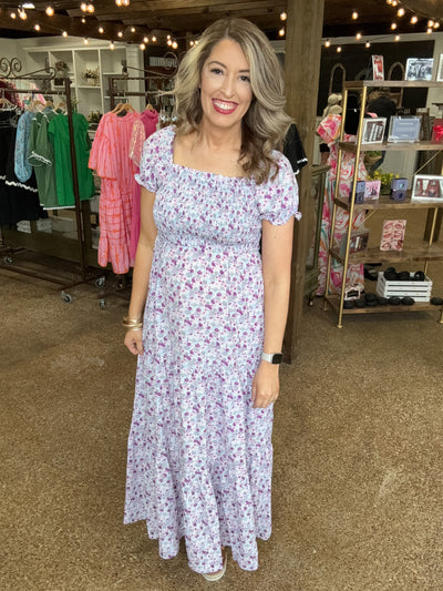 Picking Wild Flowers Maxi Dress