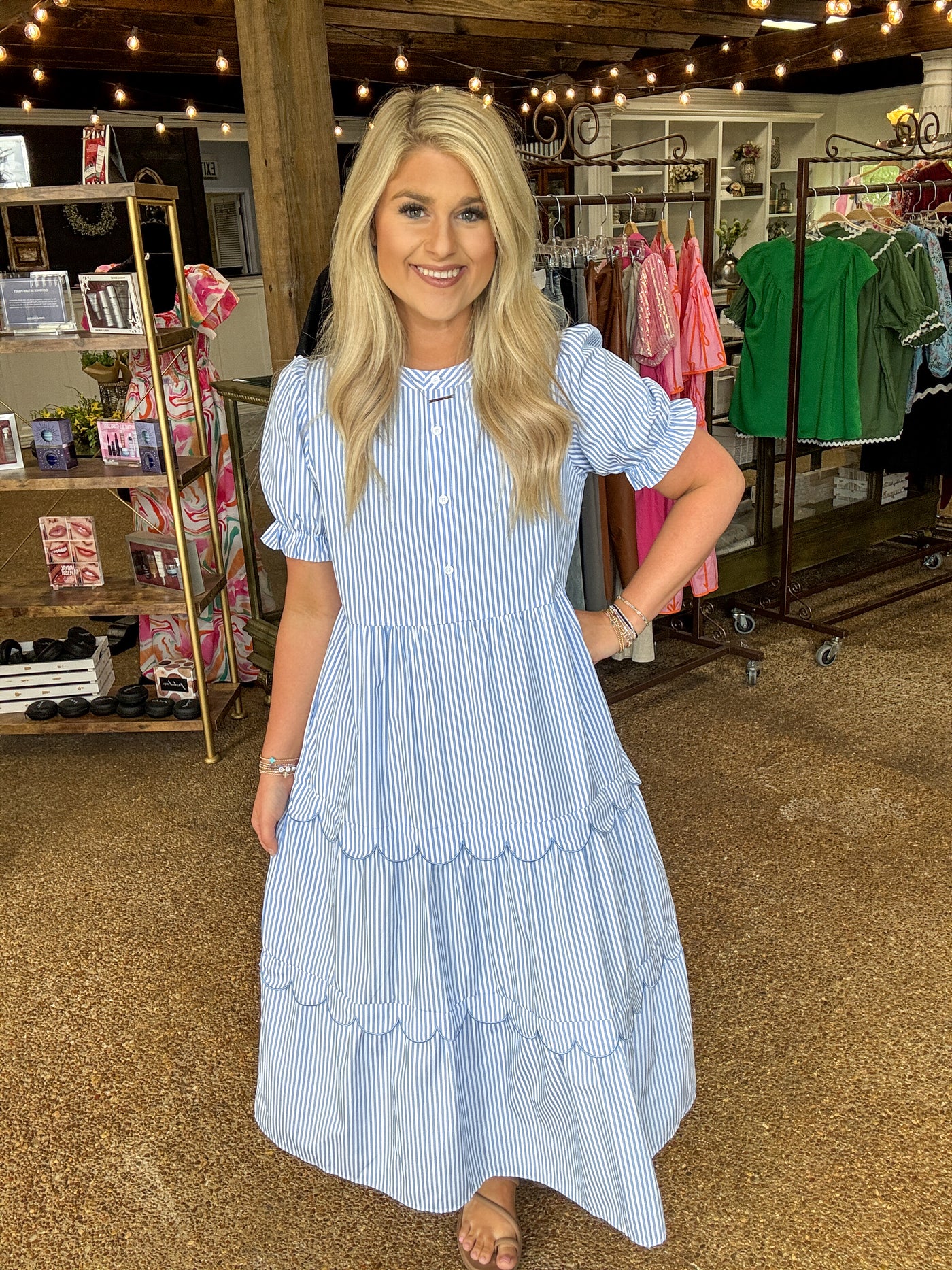 Beach Preppy Maxi Dress