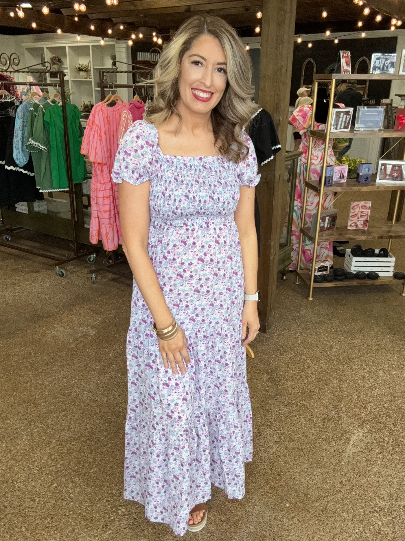 Picking Wild Flowers Maxi Dress