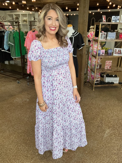 Picking Wild Flowers Maxi Dress