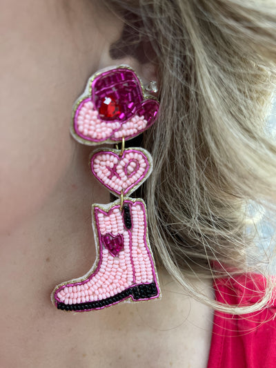 Boot Scoot & Boogie Earrings