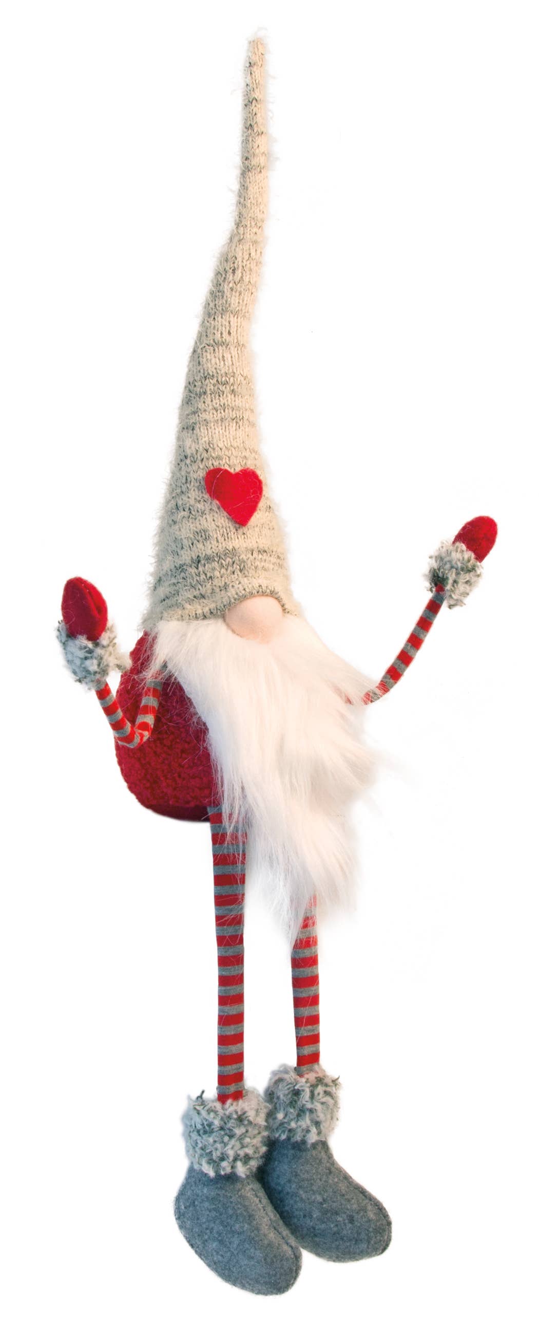 Tibbles Dangling Legs Gnome Christmas Accent