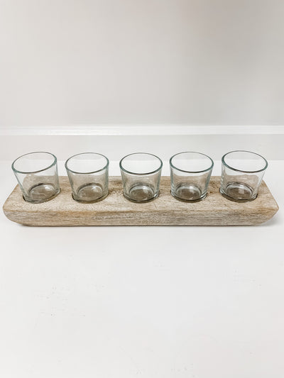 5 Candle Tray
