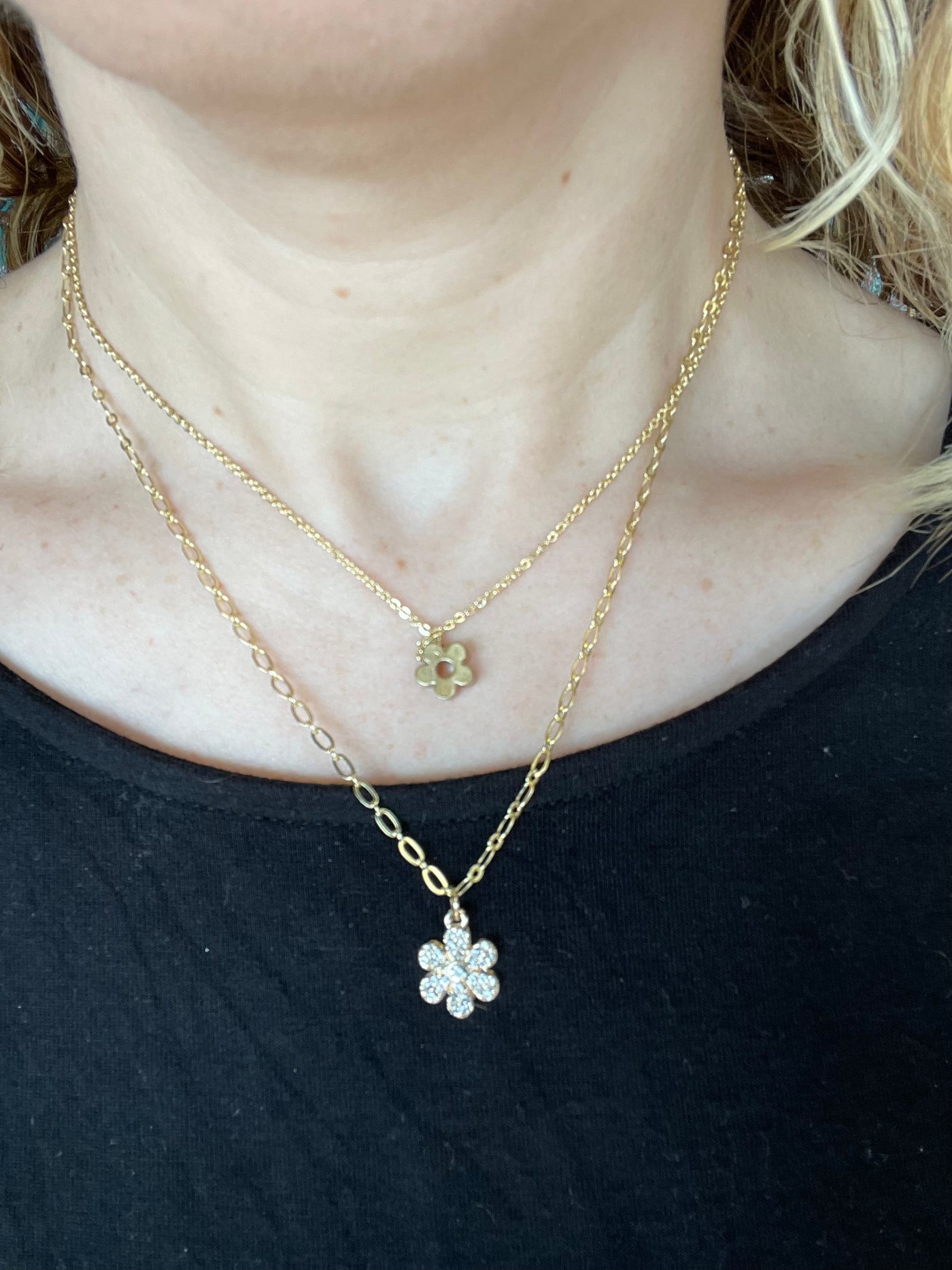 Daisy Layered Necklace